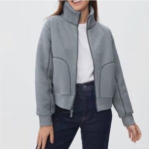 Everlane Light Gray Bomber Jacket